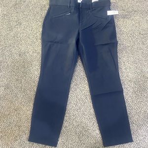 Petite size 6 navy work pants